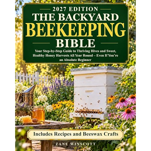 The Backyard Beekeeping Bible: Your Step-by-Step Guide to Thriving Hives and Sweet, Healthy Honey Harvests All Year Round – Even If You’re an Absolute Beginner | Includes Recipes and Beeswax Crafts