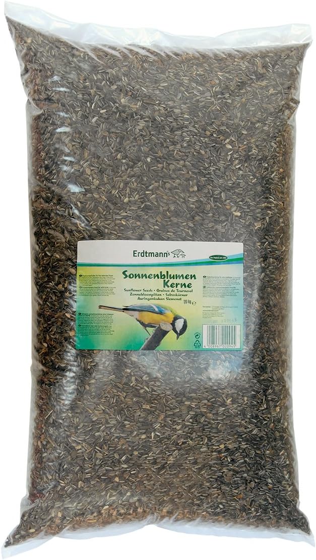 Erdtmanns Sunflower Seeds, 20 Kg