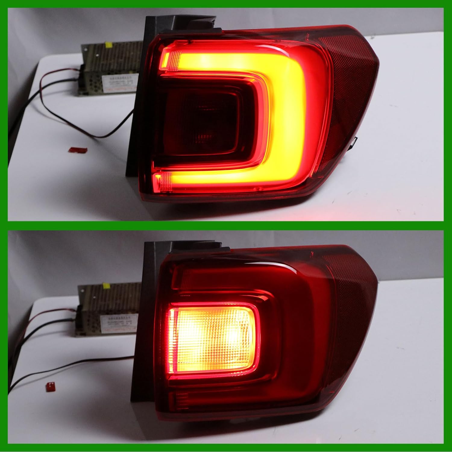 Tail Lights Compatible with GMC Acadia 2017 2018 2019 Rear Taillights Led Brake Light with Bulb Right Passenger Side Tail Lamp Replace GM2805126 84709442