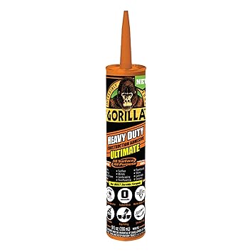 Gorilla 8008002 Ultimate Construction Adhesive, 1-Pack, White