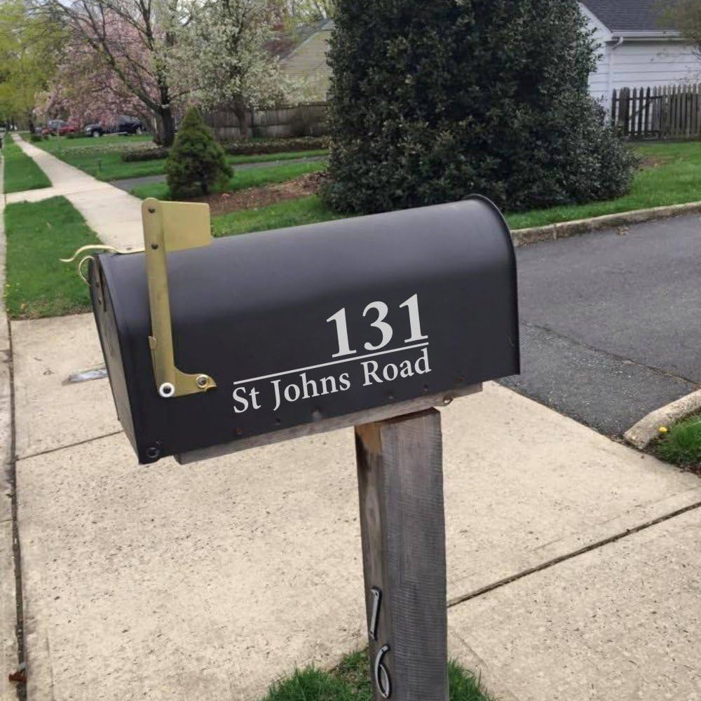 Custom Vinyl Quotes Address Sticker Decal Decor Unique Mailbox Decal Quotes