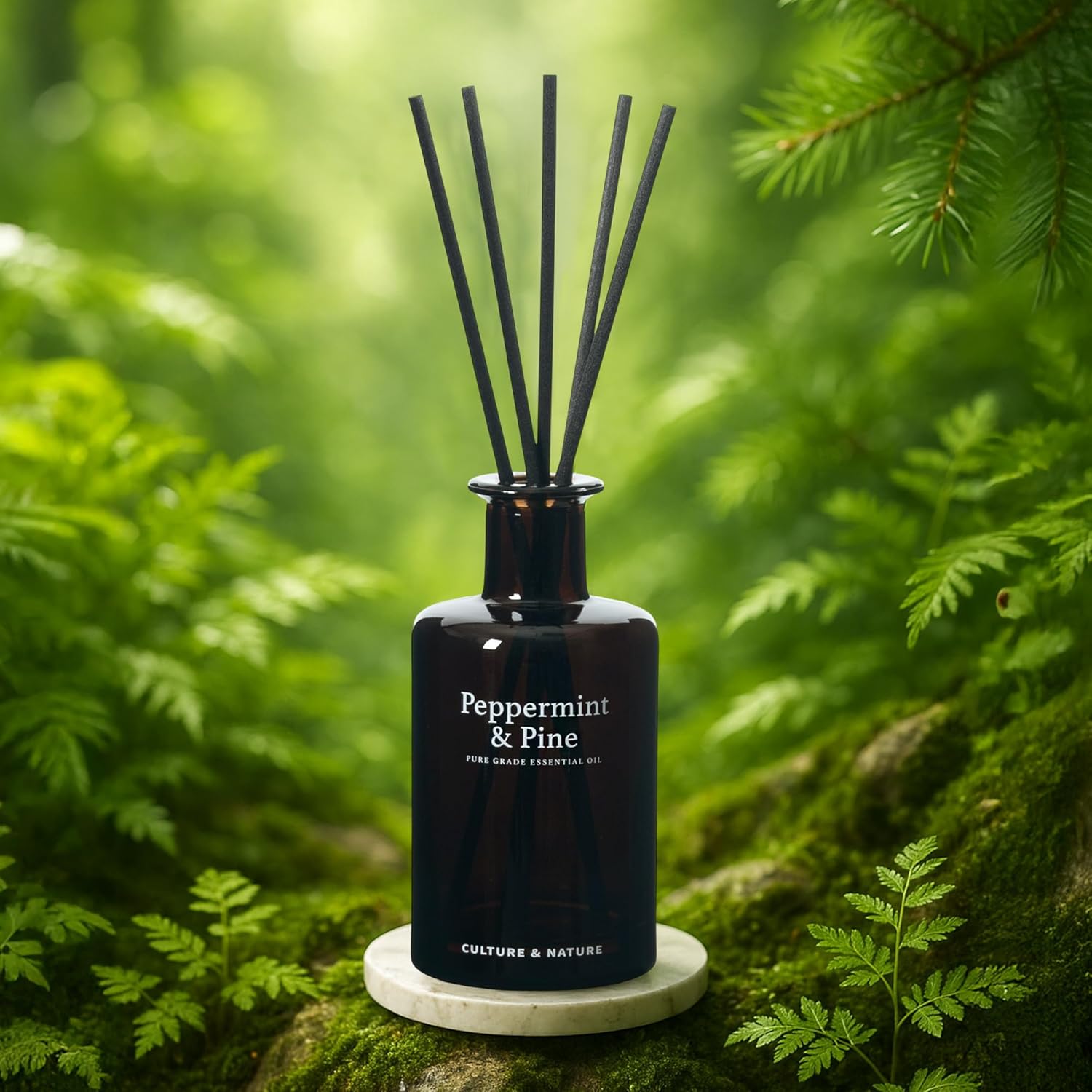 CULTURE & NATURE Pure Grade Essential Oil Diffuser (Peppermint & Pine)