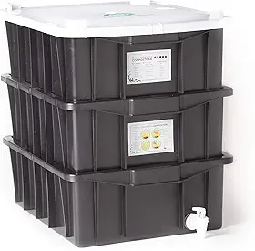 Composteira Doméstica/Minhocário P - 15 Litros - Casológica