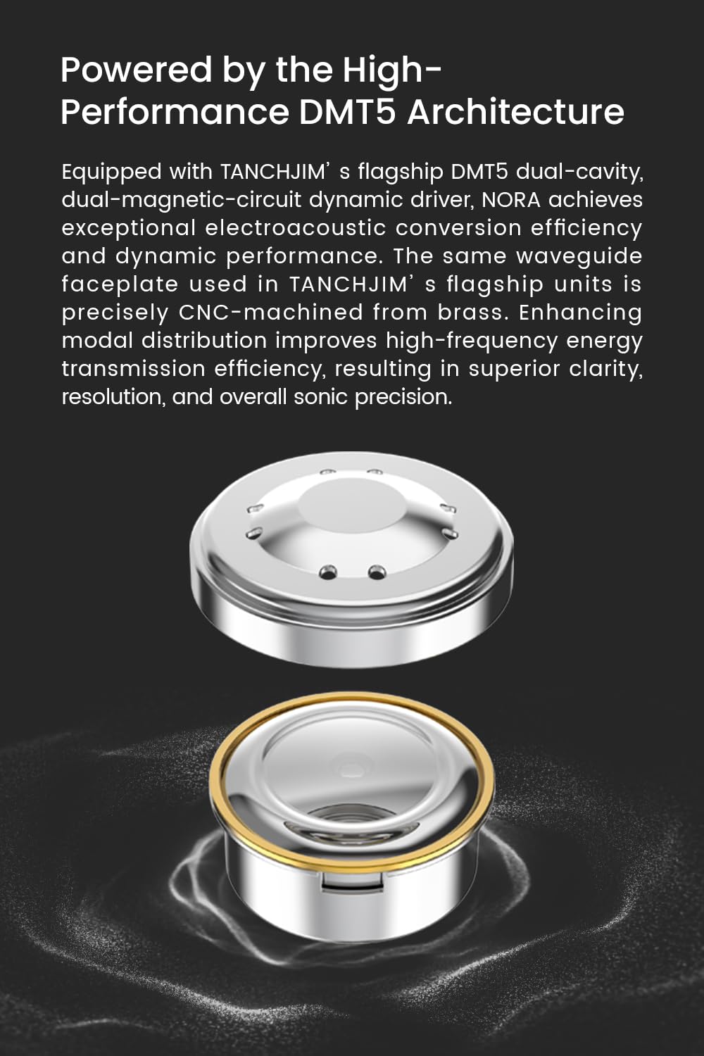 TANCHJIM Nora Mono Dynamic HiFi IEM słuchawki douszne instrumenty muzyczne popularne wokale słuchawki