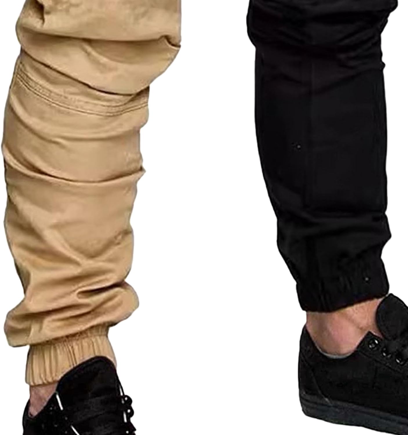 Men's Color Block Stylish Joggers Pants Elastic Waist Comfort Sweatpants Pants Casual Lightweight Outdoor Trousers