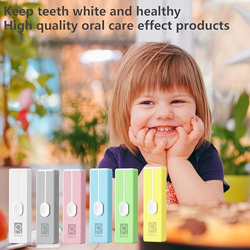 Miniatura 6 de Ryelea Púas de hilo dental, repuesto de hilo dental en caja, 200 unidades de hilo dental profesional, suave y saludable, higiénico