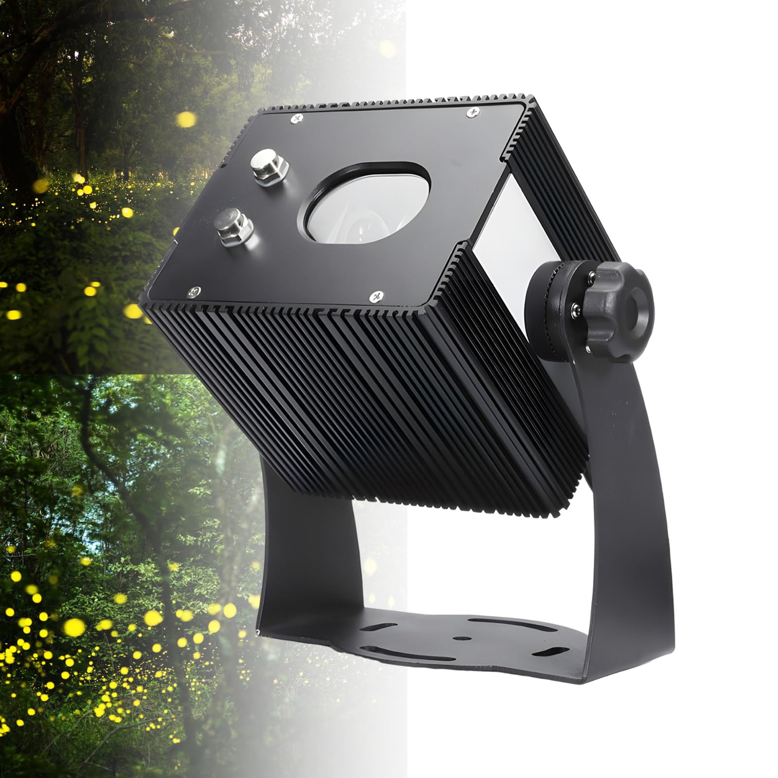 SHAHRYAR Proiettore Starlight Impermeabile 20w,Laser Ad Alta Potenza,Base Lampada Fissa,Angolo Regolabile,per Decorazioni da Giardino, Patio, Feste di Natale