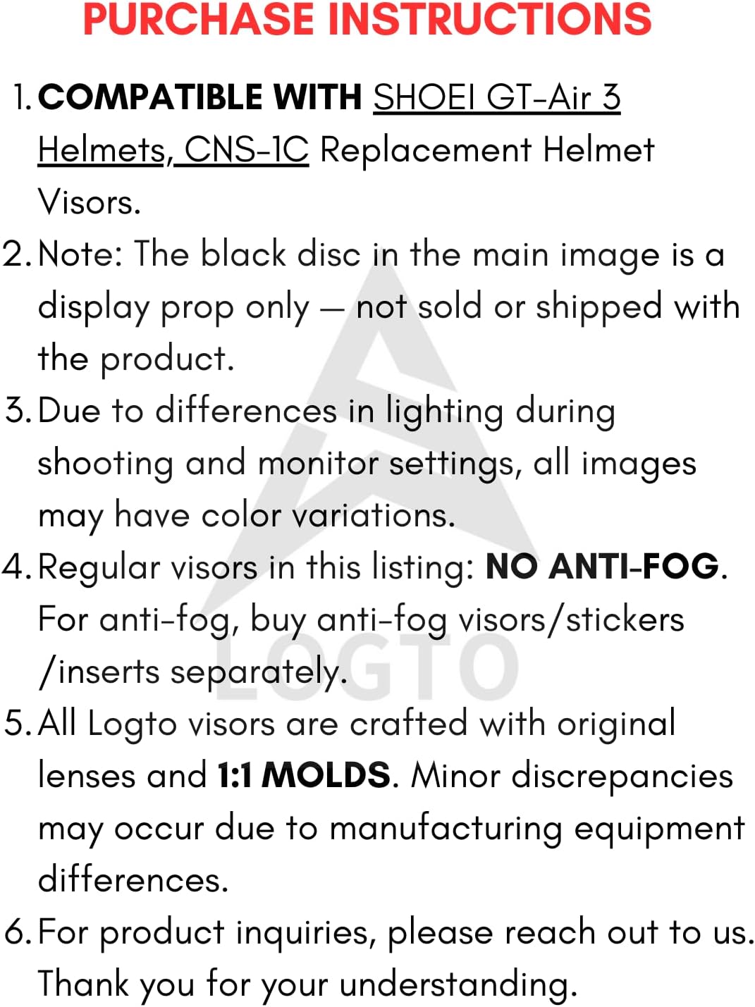 Compatible with SHOEI GT-Air 3 Visor CNS-1C Replacement Motorcycle Helmet Face Shield UV Protection Anti-Scratch Windproof Quick Installation and Removal (Clear Revo Blue)