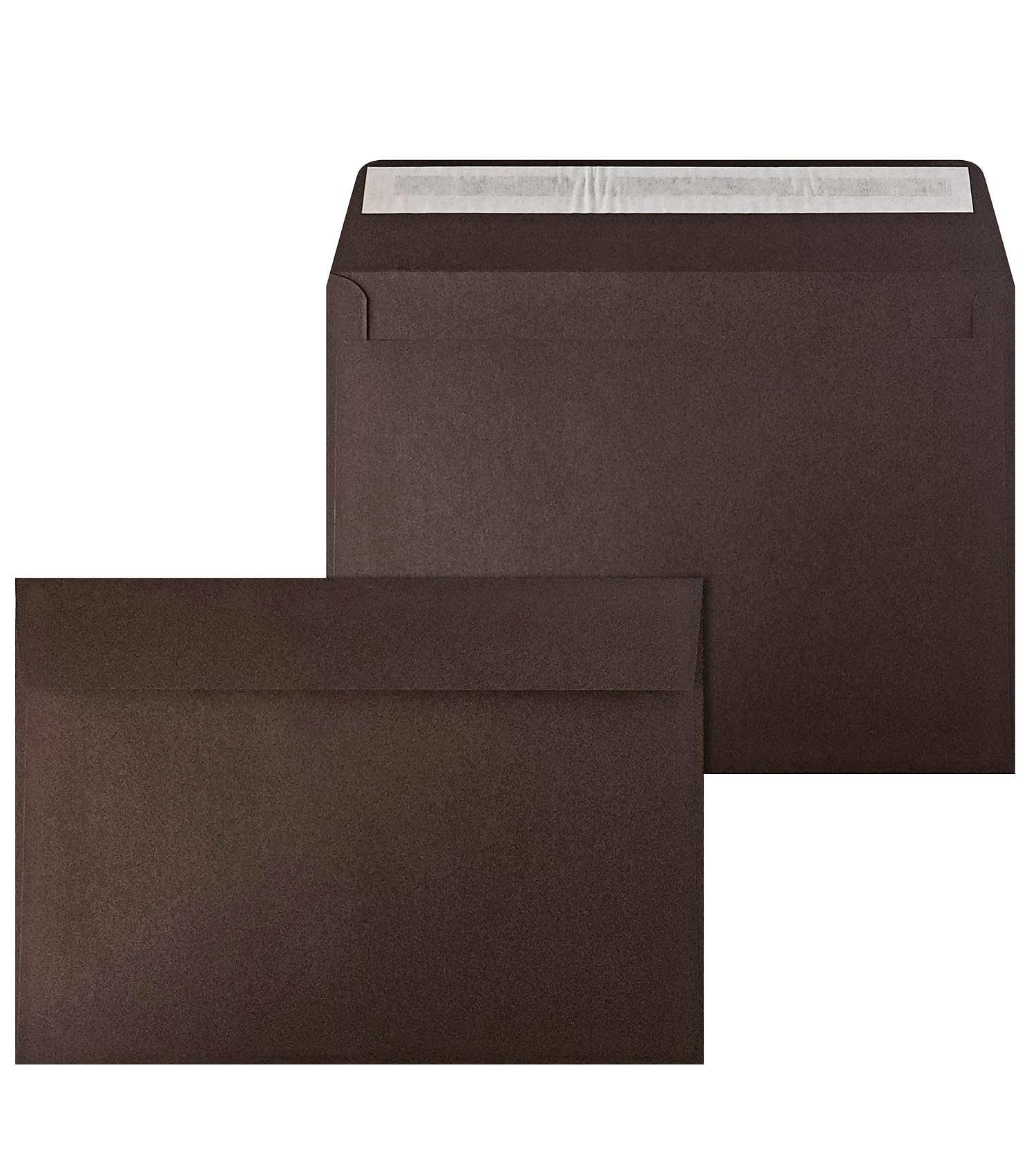 Netuno 250 Large Dark Brown envelopes C5 162 x 229 mm 6.4 x 9 in 120gsm Coloured Invitation Envelope Elegant envelopes for A5 Letters Wedding Invitations Greeting Cards documents Postcards