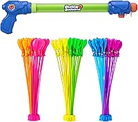 Bunch O Balloons Filler Soaker + Standard 3x Stems by ZURU Self-Sealing Instant Water Balloons for Outdoor Family, Children Summer Fun