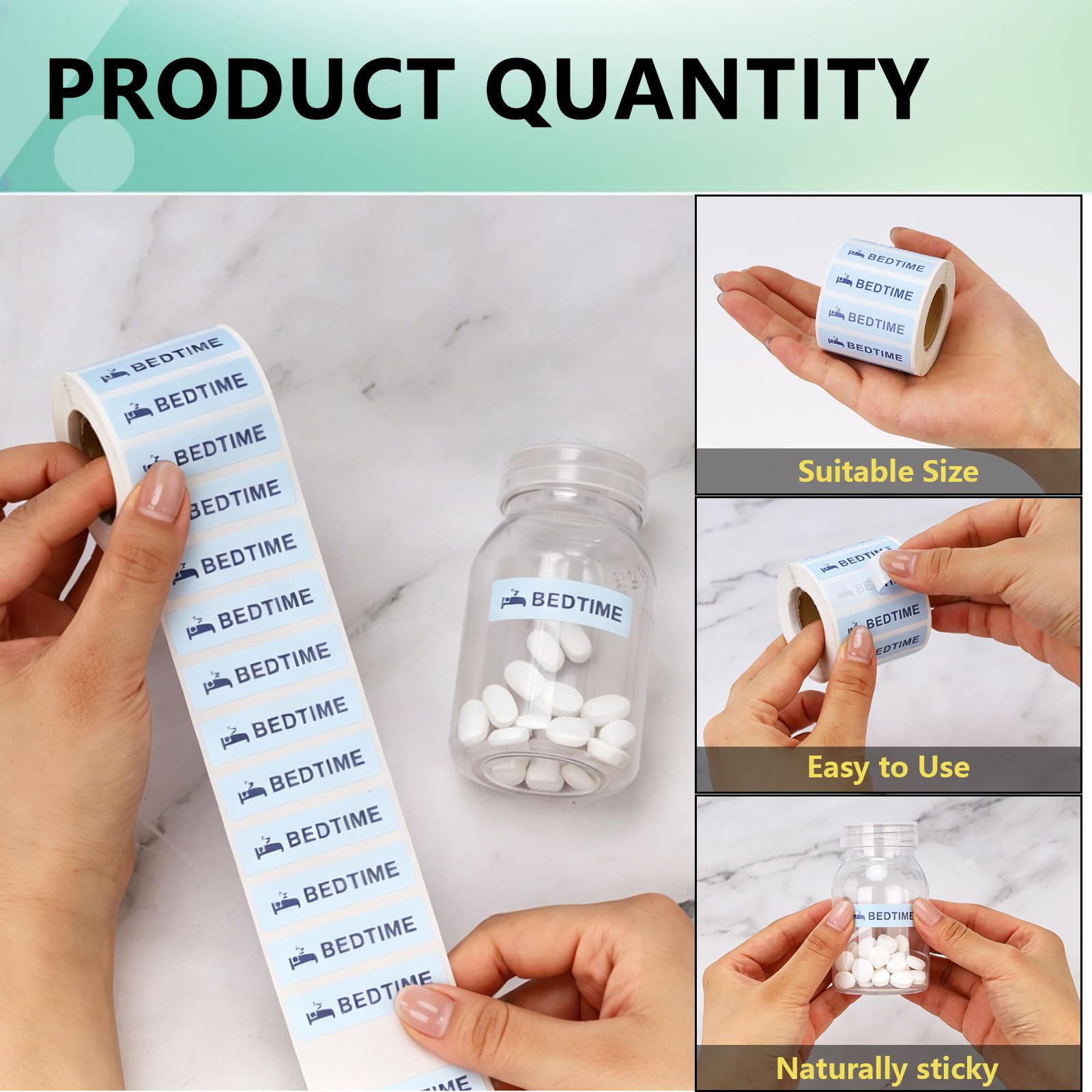 3200 Pcs Daily Medication Reminder Instruction Labels — Amazon image 5