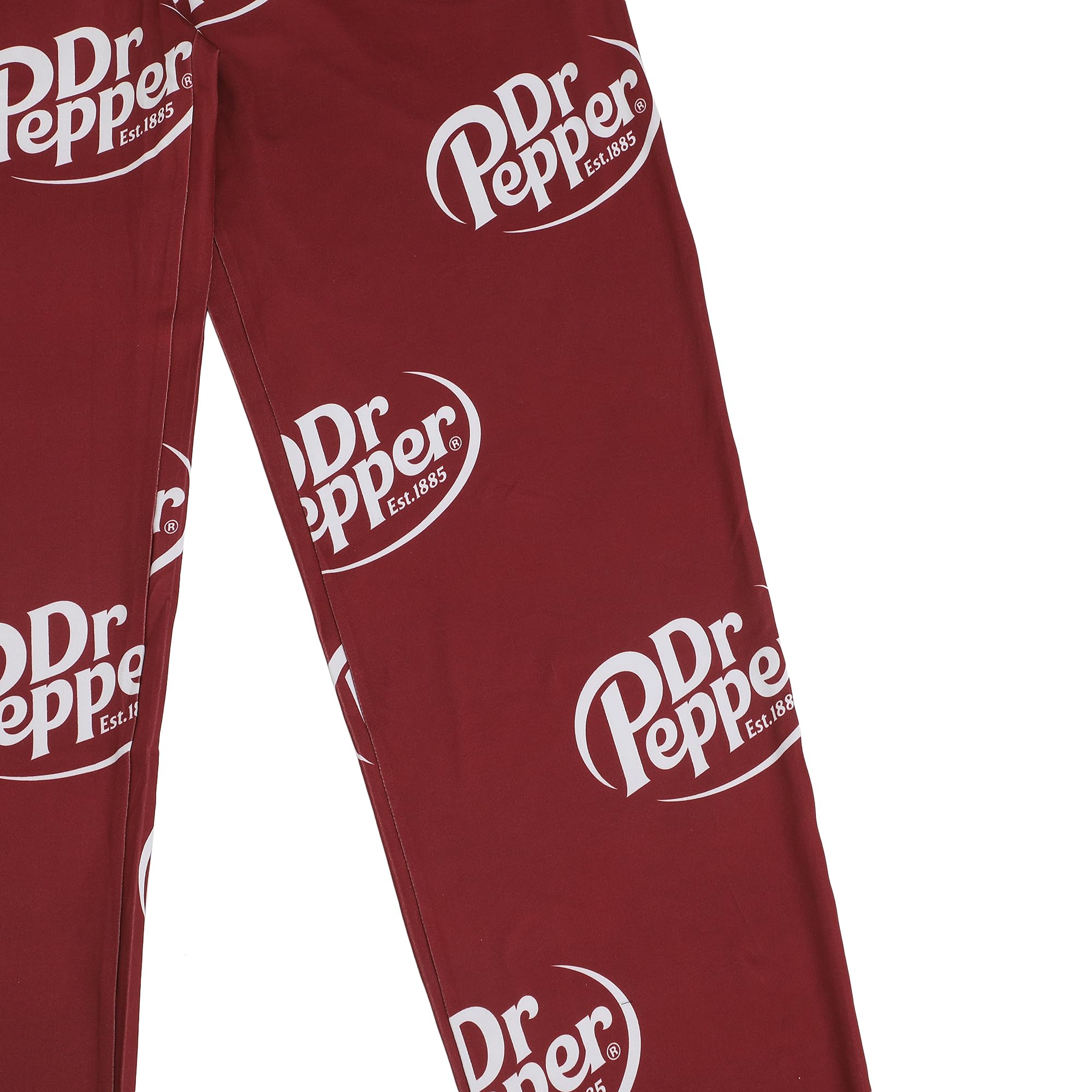 Dr Pepper Soda Logo All-Over Print Men's Sleep Pajama Pants