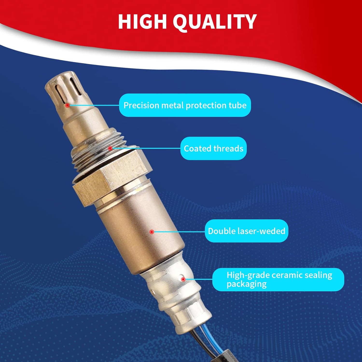 234-9064 Oxygen O2 Sensor Upstream Heated Air Fuel Ratio 250-54023 Compatible with Honda CR-V Acura RSX 2005-2006 Element 2003-2011 Replace 36531-PZD-A01