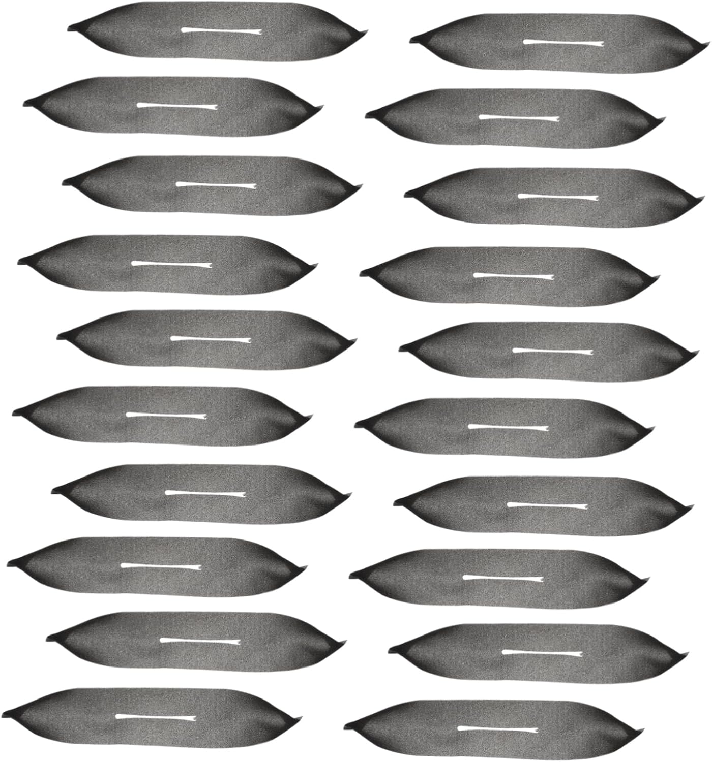 20pcs Non-Slip Hanger Sponge Covers Anti-Scratch Clothing Hanger Protectors for Suits Simple Accessories for Home and Shop Use