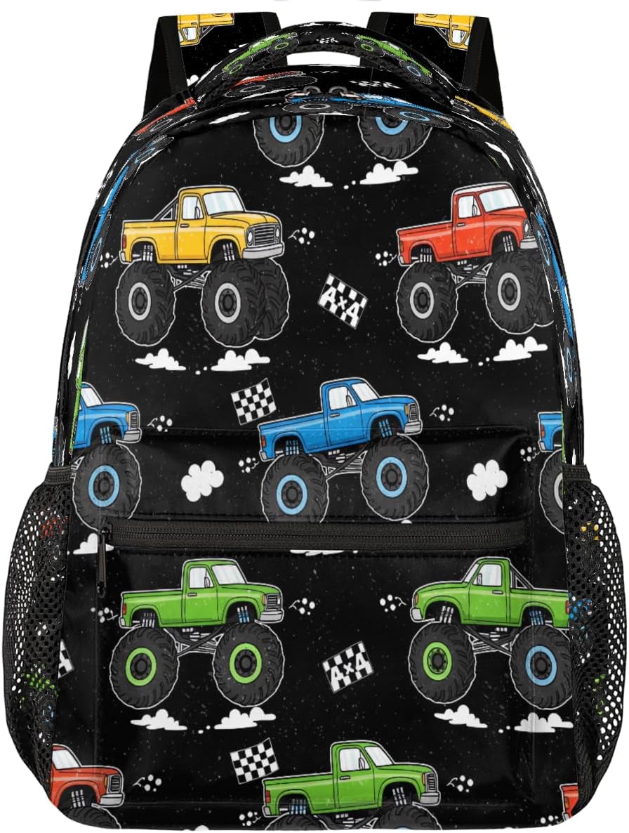 Kids Backpack for Boys Girls 6-10, Cute Axolotl Toddler School Bag 16 Inch Bookbag Day-pack for Preschool Kindergarten Elementary