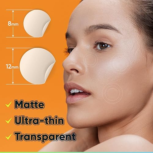 Miniatura 2 de Parches de espinillas para cara con aceite de árbol de té, 216 piezas. Parches hidrocoloides para espinillas para acné. Parches de imperfecciones,