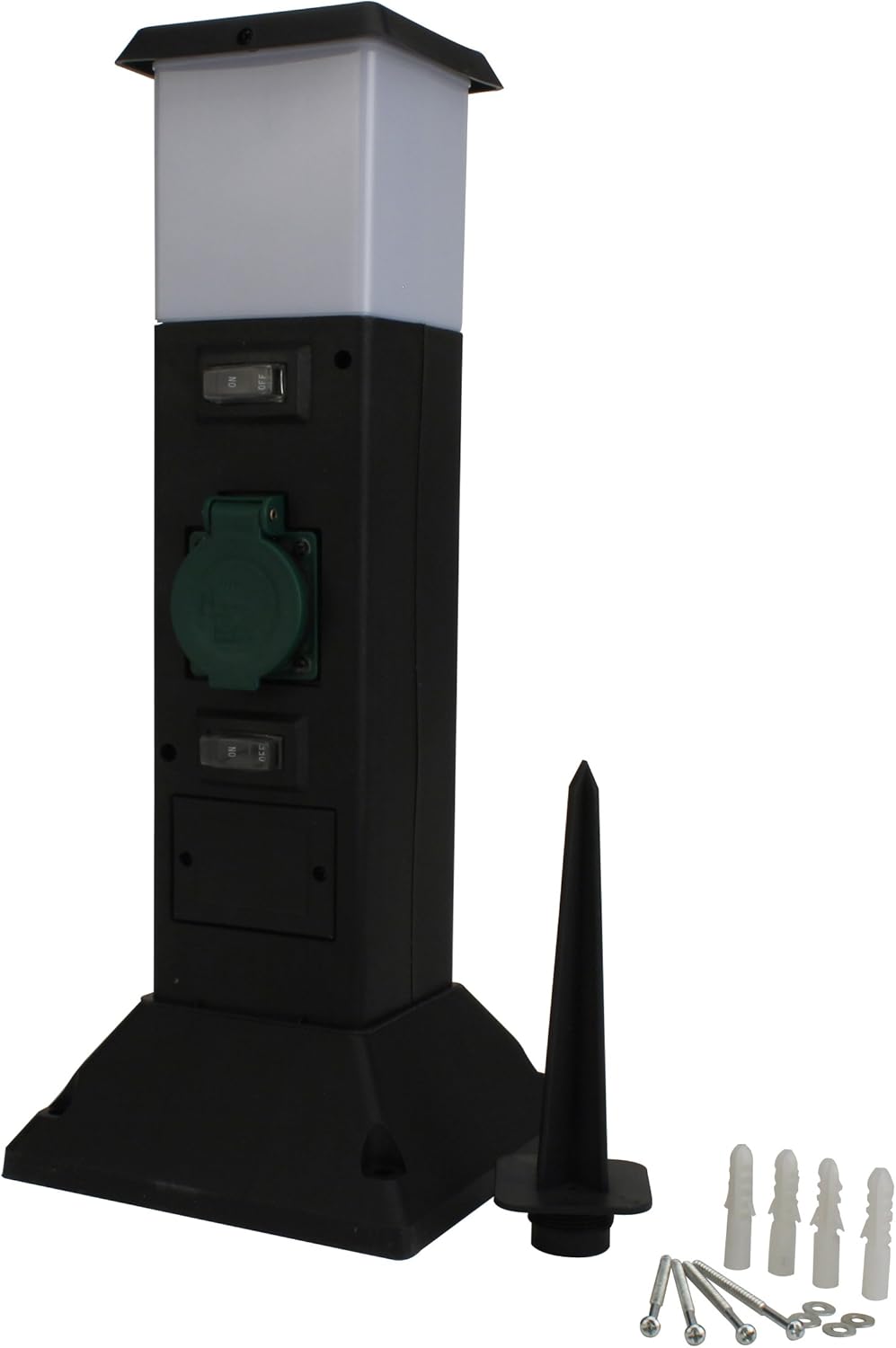 presa elettrica per palo e pali per lampade da esterno