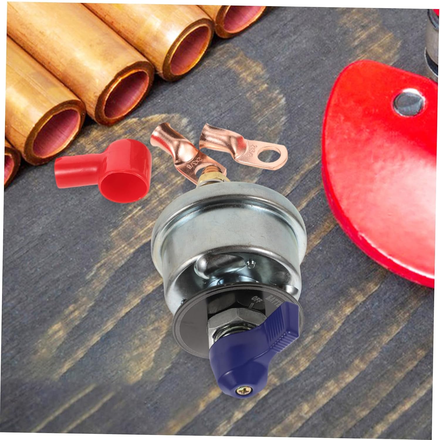 Generic Heavy Duty Battery Disconnect Switch for Rvs Boats Applications Leak Design for Reliable Power Control and Extended Battery Life