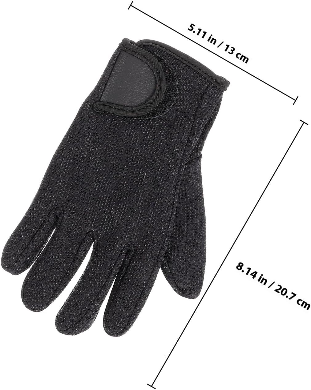 KESYOO Waterproof Neoprene Diving Gloves for Men Women Wear-resistant Thermal Fishing Gloves with Elastic Fit for Sea Angling and Water Sports
