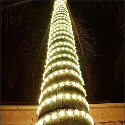 Russell Decor Kit de luces LED de cuerda de 200 pies  196.9 ft, iluminación decorativa para interiores y exteriores, para fiestas, bodas, árboles,