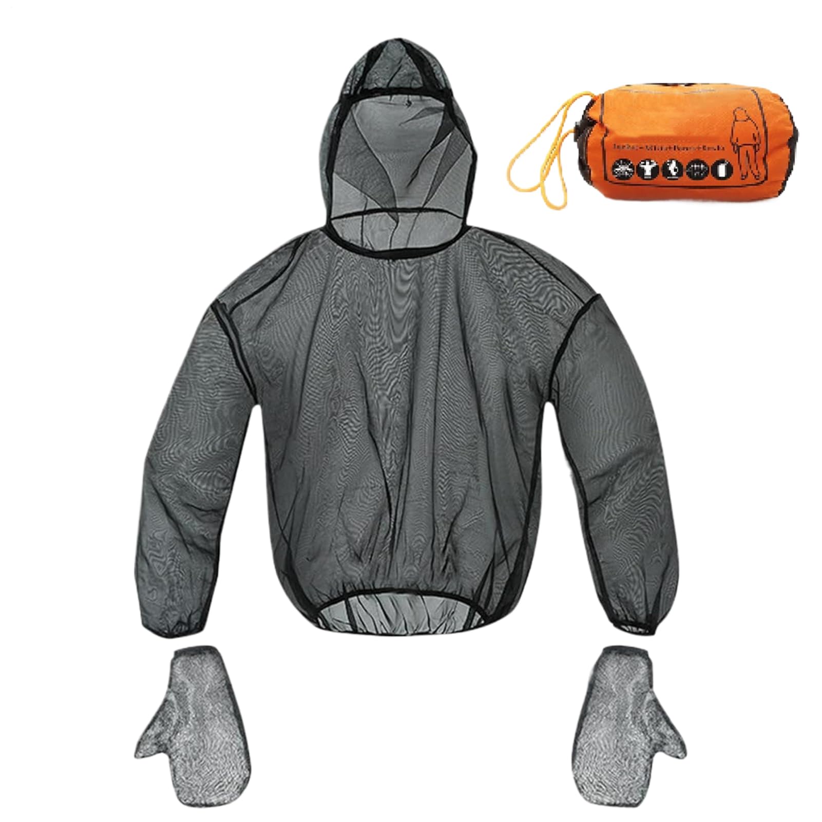 Fly Net Shirt, Breathable Anti-Mosquito Suit, Breathable and Flexible Accessories for Outdoor Activities, Adventure, Hiking, Travel, Fishing, Men and Women-image-46