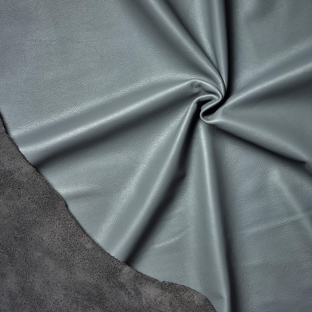 Buckleguy.com Newbury Leathers, Italian Nappa, Side, Gray