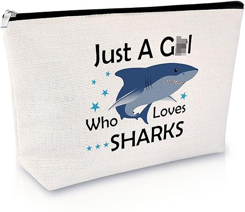 Miniatura 1 de Bolsa de maquillaje de regalo para amantes de los animales, caballo, gato, caracol, tortuga, koala, llama, tiburón, jirafa, rana, nutria, cerdo,