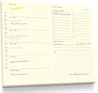 Planner Agenda Semanal Minimalism - 50 folhas - tamanho A4