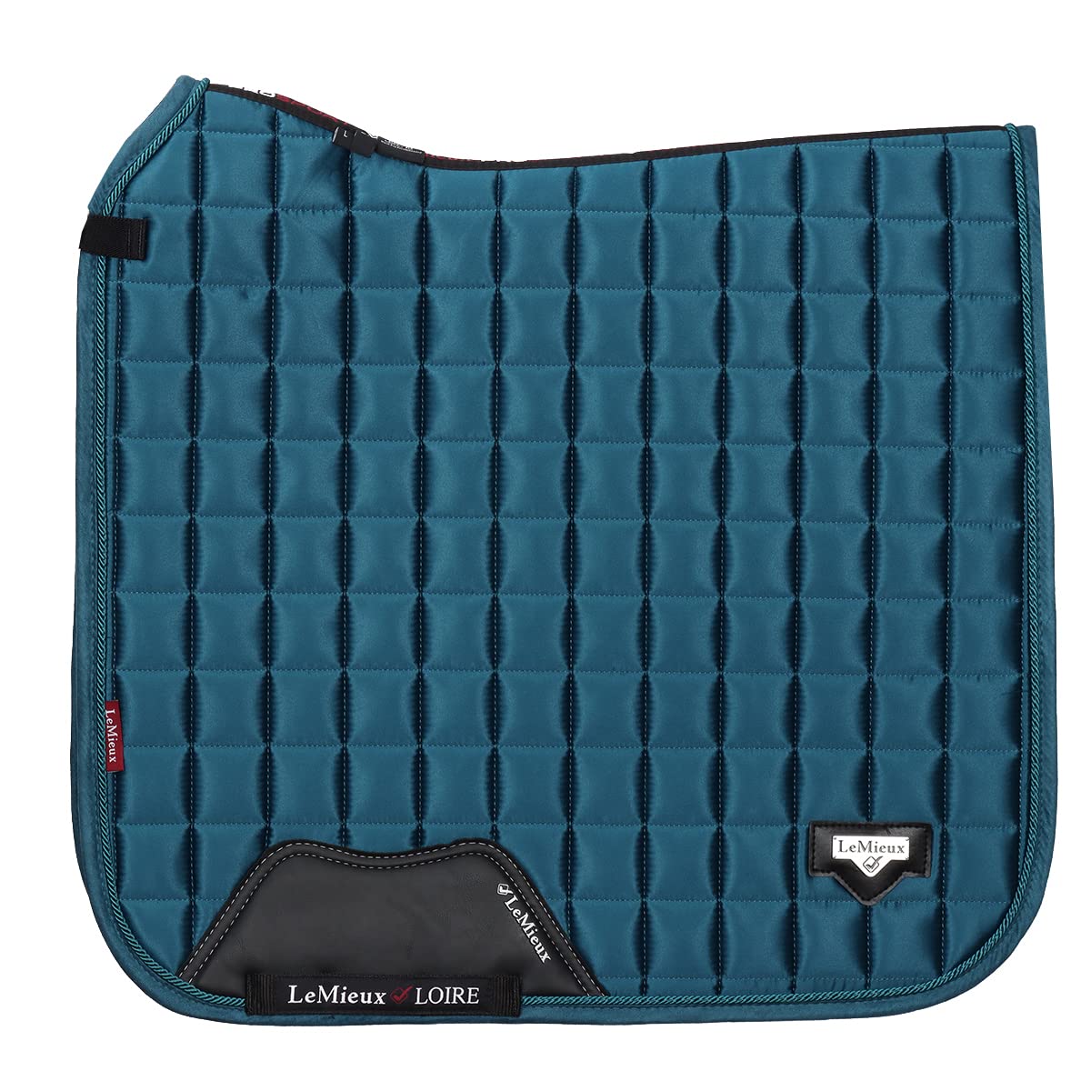 LeMieux Dressage Loire Classic Square Saddle Pad - Saddle Pads for Horses - Equestrian Riding Equipment and Accessories (Marine - Large) — image 1