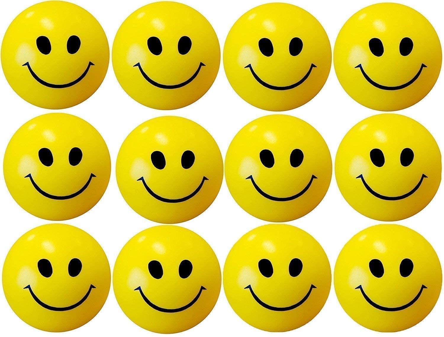 MUNDEYA Smiley Face Squeeze Slow Rising Anti Stress Reliever Ball Soft ( Pack of 12) (B09M8SCRLH) Amazon Price History, Amazon Price Tracker