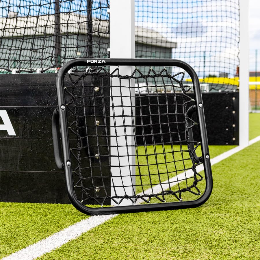 FORZA Rete Per Allenamento Calcio - Rete Da Rimbalzo Calcio Per Portieri | Rete Da Rimbalzo Portatile 50 x 50 cm