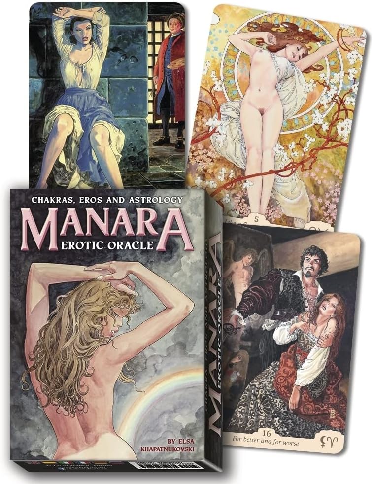 Manara Erotic Oracle: Chakras, Eros, and Astrology (Manara Erotic Tarot, 3)