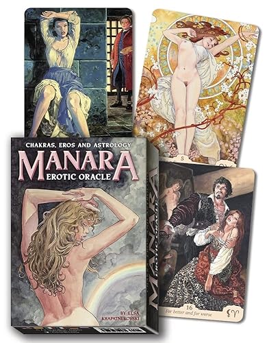 Manara Erotic Oracle: Chakras, Eros, and Astrology (Manara Erotic Tarot, 3)