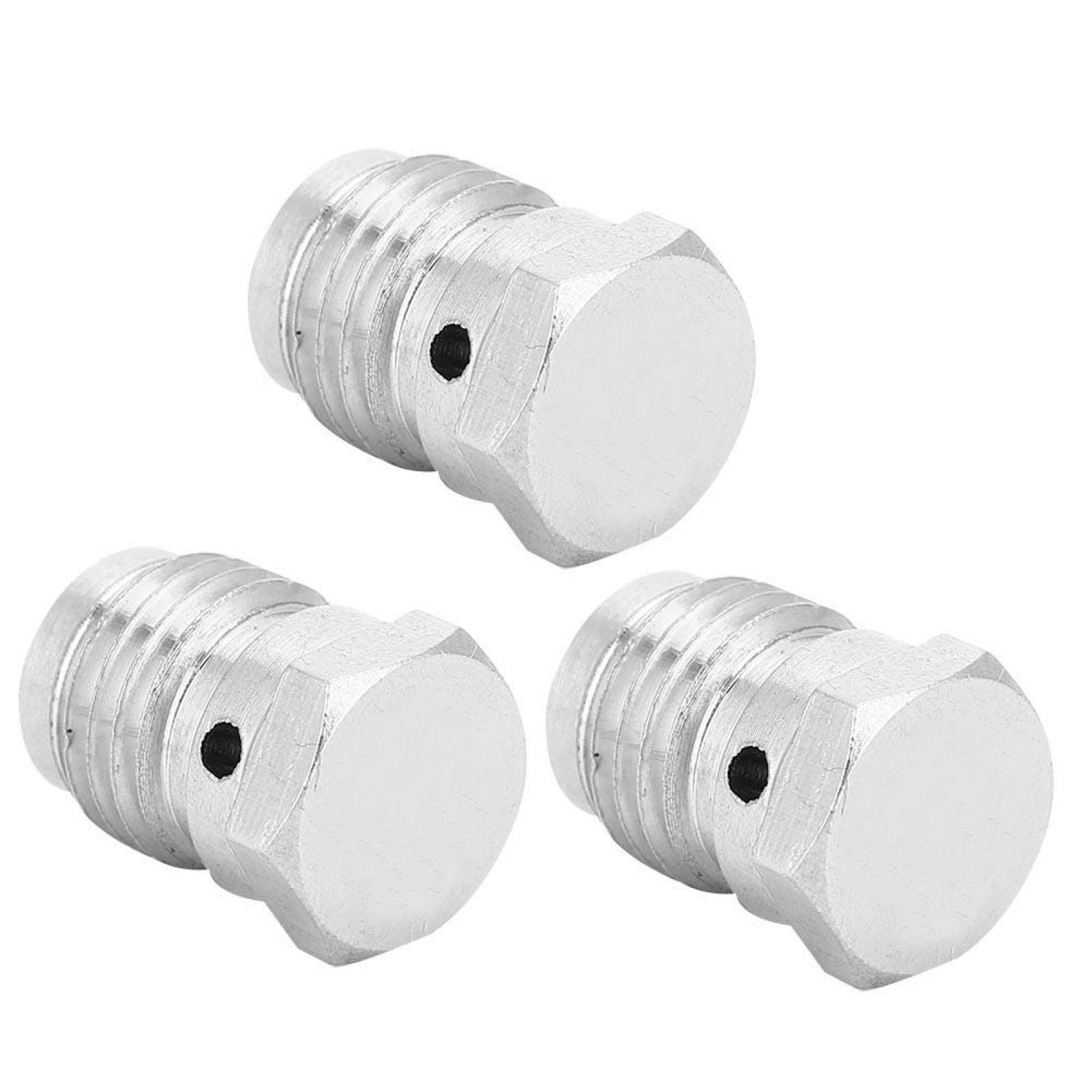 BORDSTRACT 3PCS Berstscheiben,1.8K 3K 5K 7K 3/8 24UNF Vereinheitlicht Kupferregler Burst Disks für Paintball Tank Regler, Tankregler oder Ventile(5K)