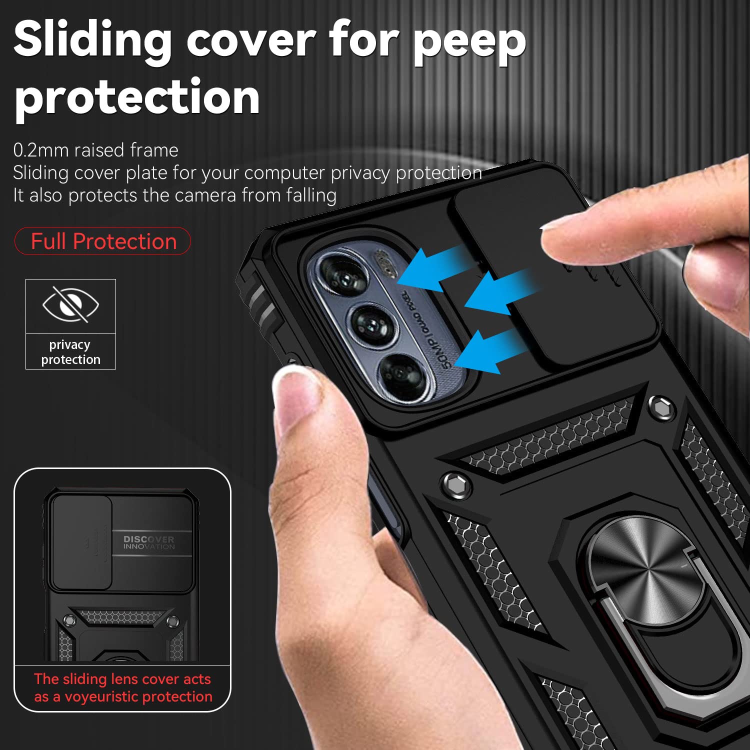 Cover per Motorola Moto G62 5G, in gel di silicone con finitura opaca anti-macchie – nera - Italiano