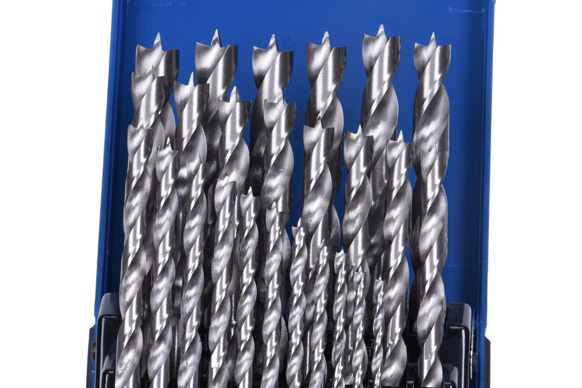 Century Drill & Tool, 37280, 25-teiliges Set, HSS-Bohrspitze, Bohrer, Holzbohrwerkzeuge | Schneidet Stahl und Holz, hitzebeständige Beschichtung