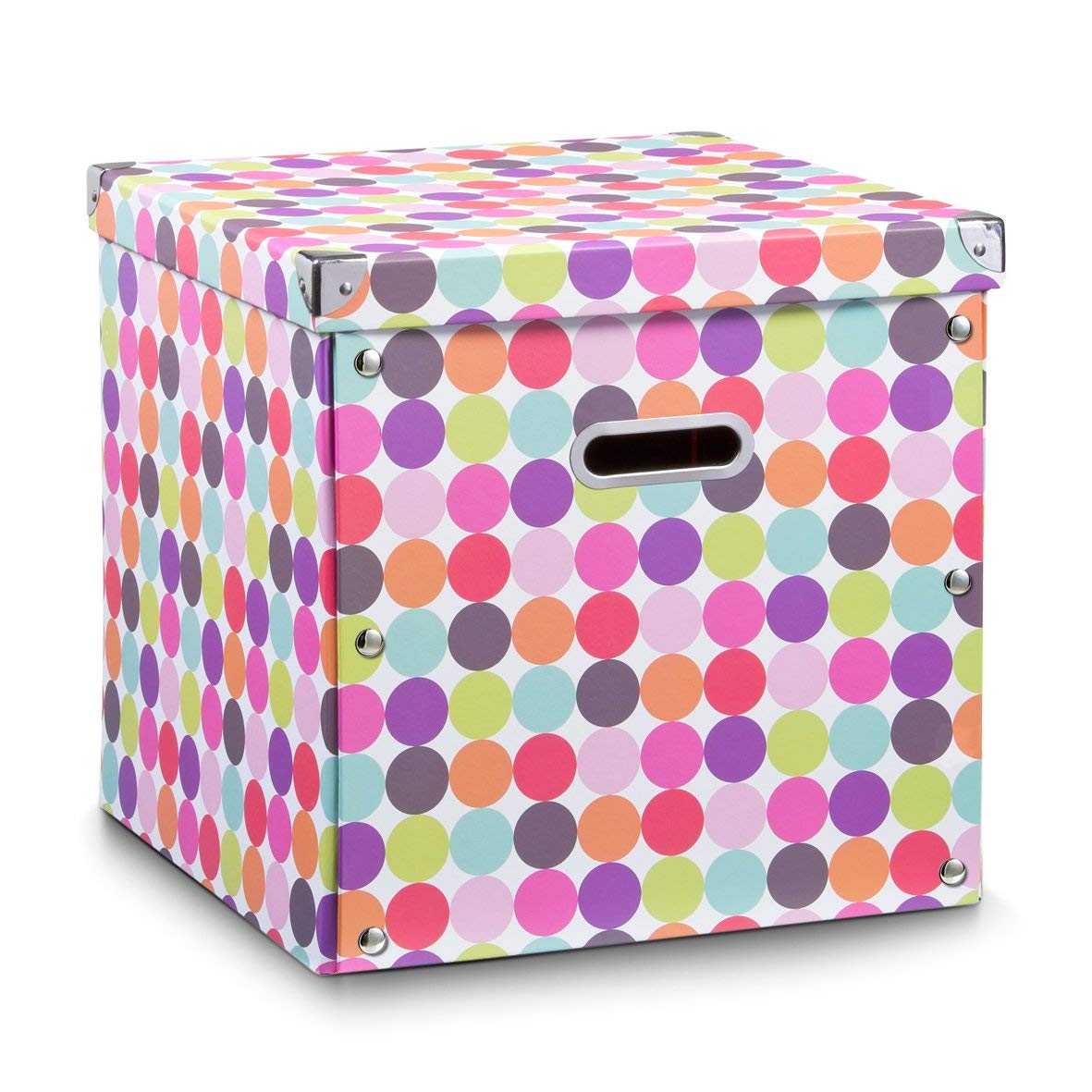 Zeller 17850 Caja de Almacenaje Kids, Cartón, Cardboard, Multicolor, 16.5x28x15.5 cm — view 36