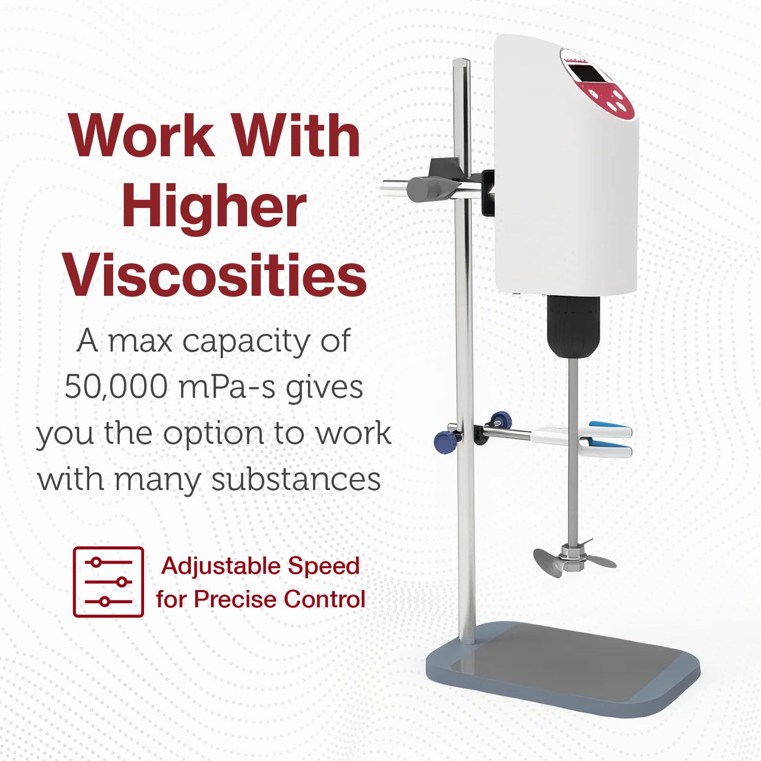 Powerful Lab Overhead Stirrer - 20L Capacity -5 Powerful Lab Overhead Stirrer - 20L Capacity -5