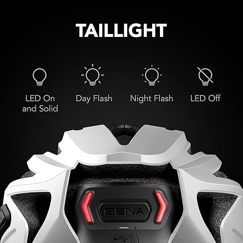 Miniatura 5 de Sena R2  R2 EVO  R2X Smart Bluetooth Communications Road Cycling Helmet Blanco mate, Negro mate, Matte Gray