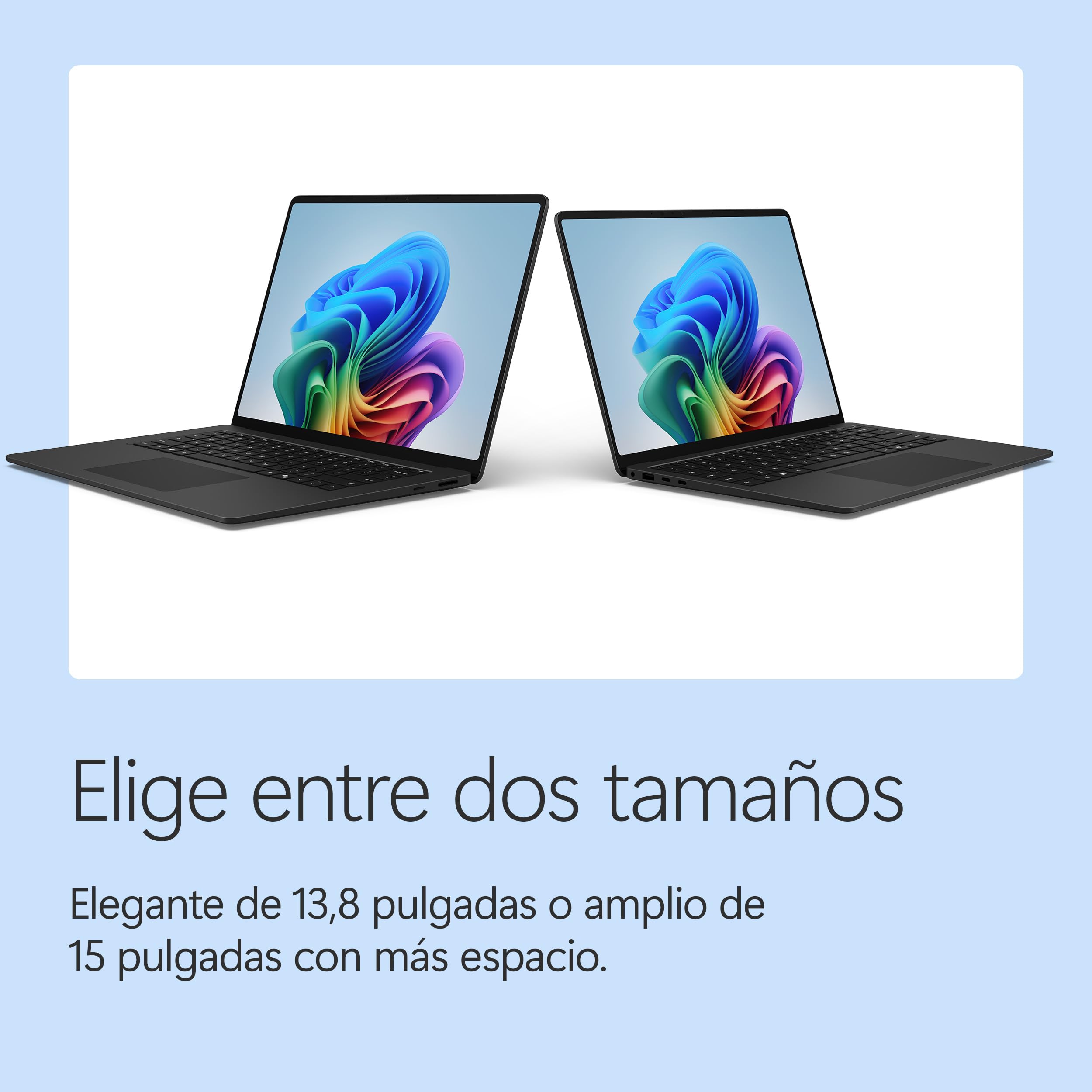 Microsoft Surface Laptop | 15" LCD | Snapdragon X2 Elite (12 Core) | 16GB de RAM | SSD 512GB | Negro | Windows 11 Home | Último Modelo (8ª edición)