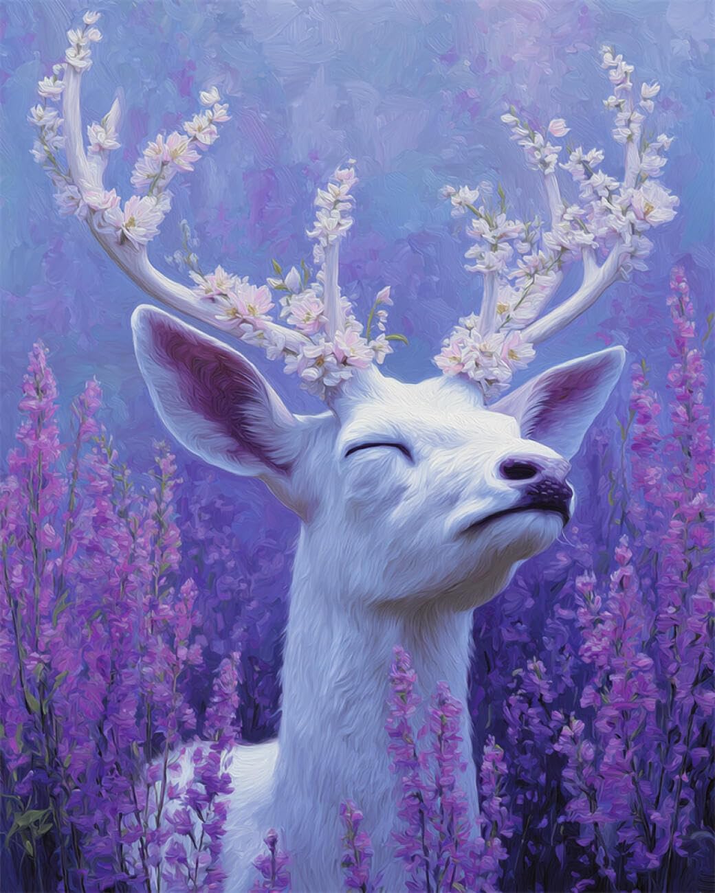 AYAOYANGGO Animal DIY Bead Cross Stitch Kits Flowers and Animals Bead Embroidery Kit for Adults Needlepoint Tapestry Set Beaded Stitching 60x80cm