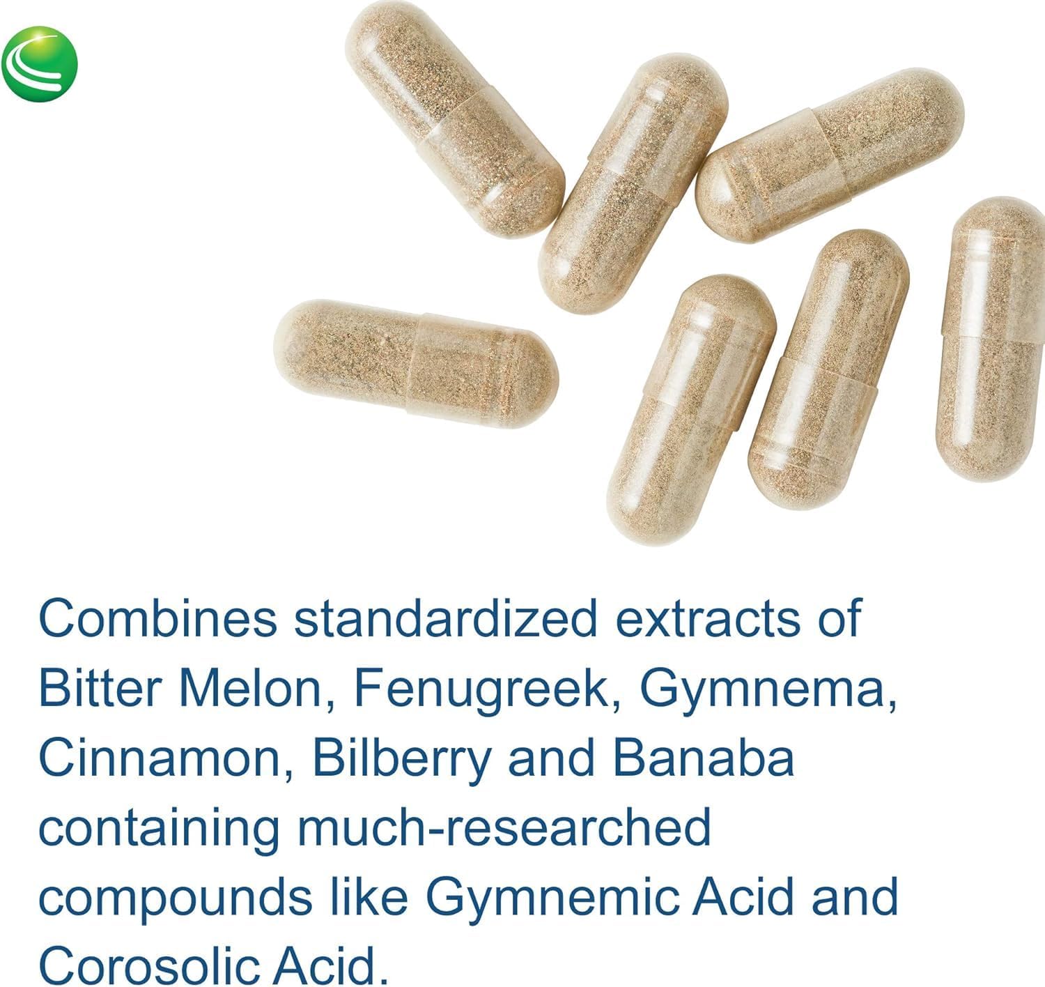 Nutra Biogenesis Diabetone Plus - Metabolic Support Supplement with Cinnamon, Gymnema, Inositol & Bitter Melon, Herbal Balance Complex for Women & Men - 90 Capsules