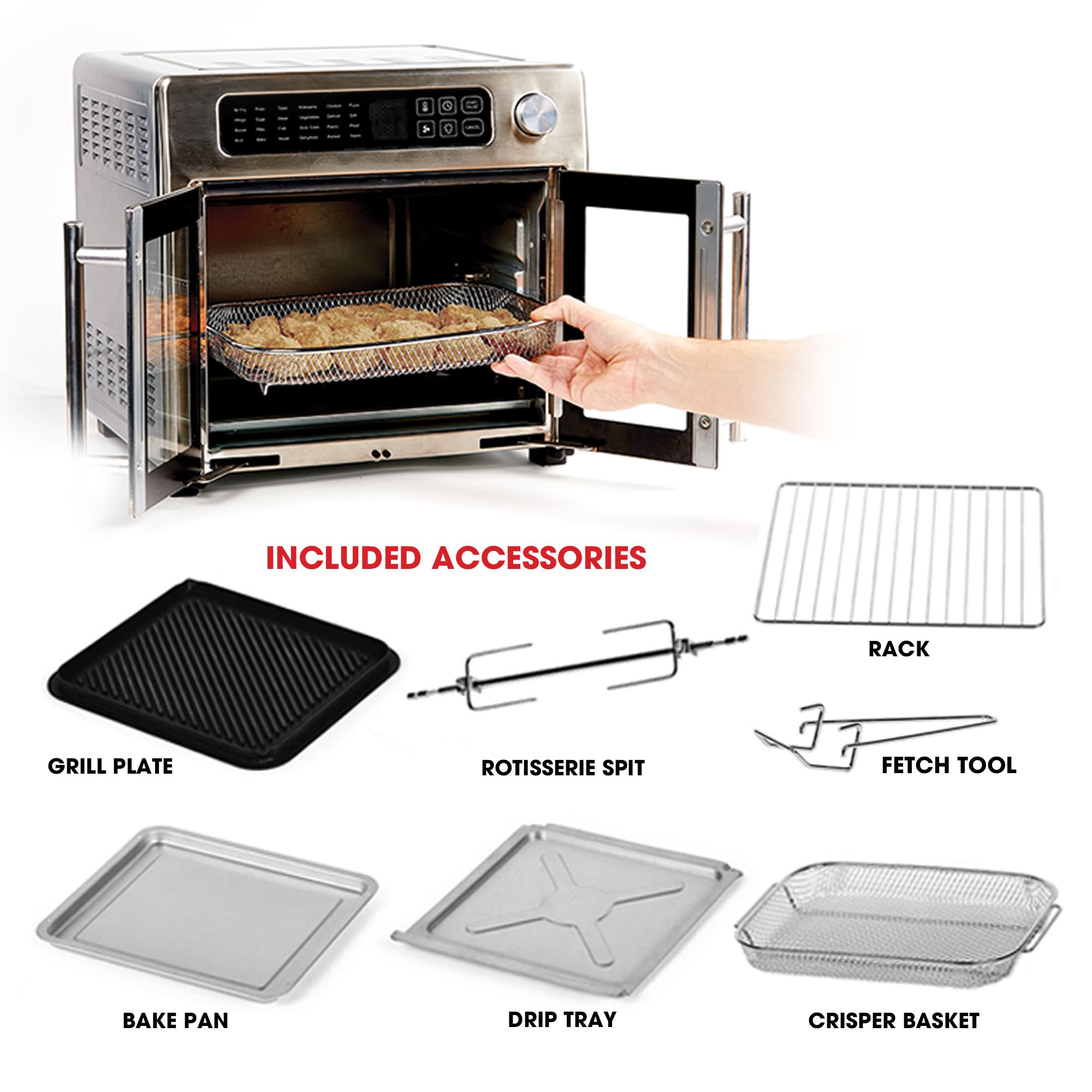 Dual Zone Emeril Air Fryer Microwave 26 Qt Emeril Lagasse Air