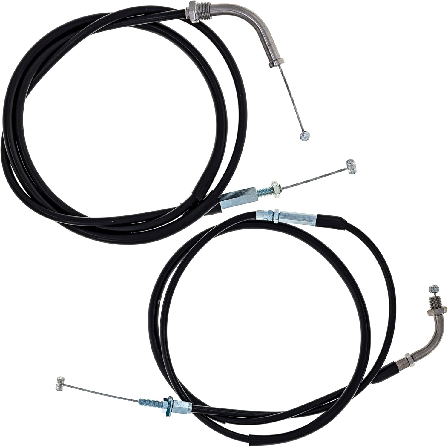 NICHE Push Pull Throttle Cable Set for Honda GL1100 1100I