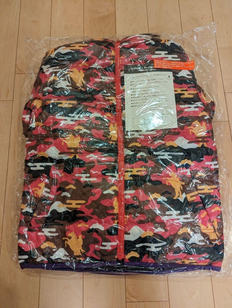 【当選 美品】サントリー 暴れん坊将軍 上様 リバーシブル ダウンベスト L □SUNTORY□暴れん坊将軍コラボ上様ダウンジャケット