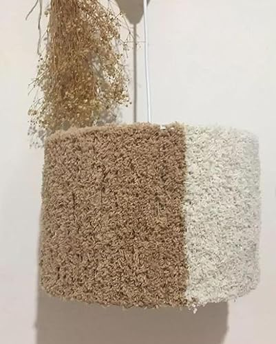 Miniatura 9 de Lamby - Hilo suave de alta calidad, 100% micro poliéster, 109 yardas (100 yardas), 3.53 onzas (3.53 oz), hilo suave y voluminoso para tejer,