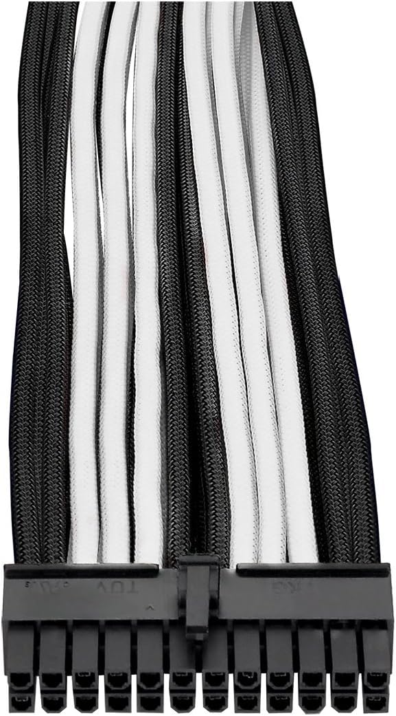 Thermaltake AC-048-CN1NAN-A1TtMod Sleeve Cable - Black/White