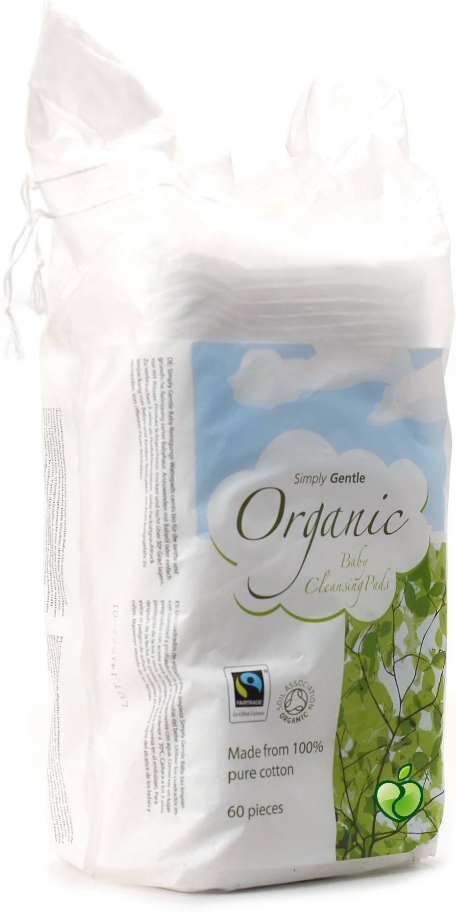 (6 PACK) - Simply Gentle - Baby Cleansing Pads | 60's | 6 PACK BUNDLE
