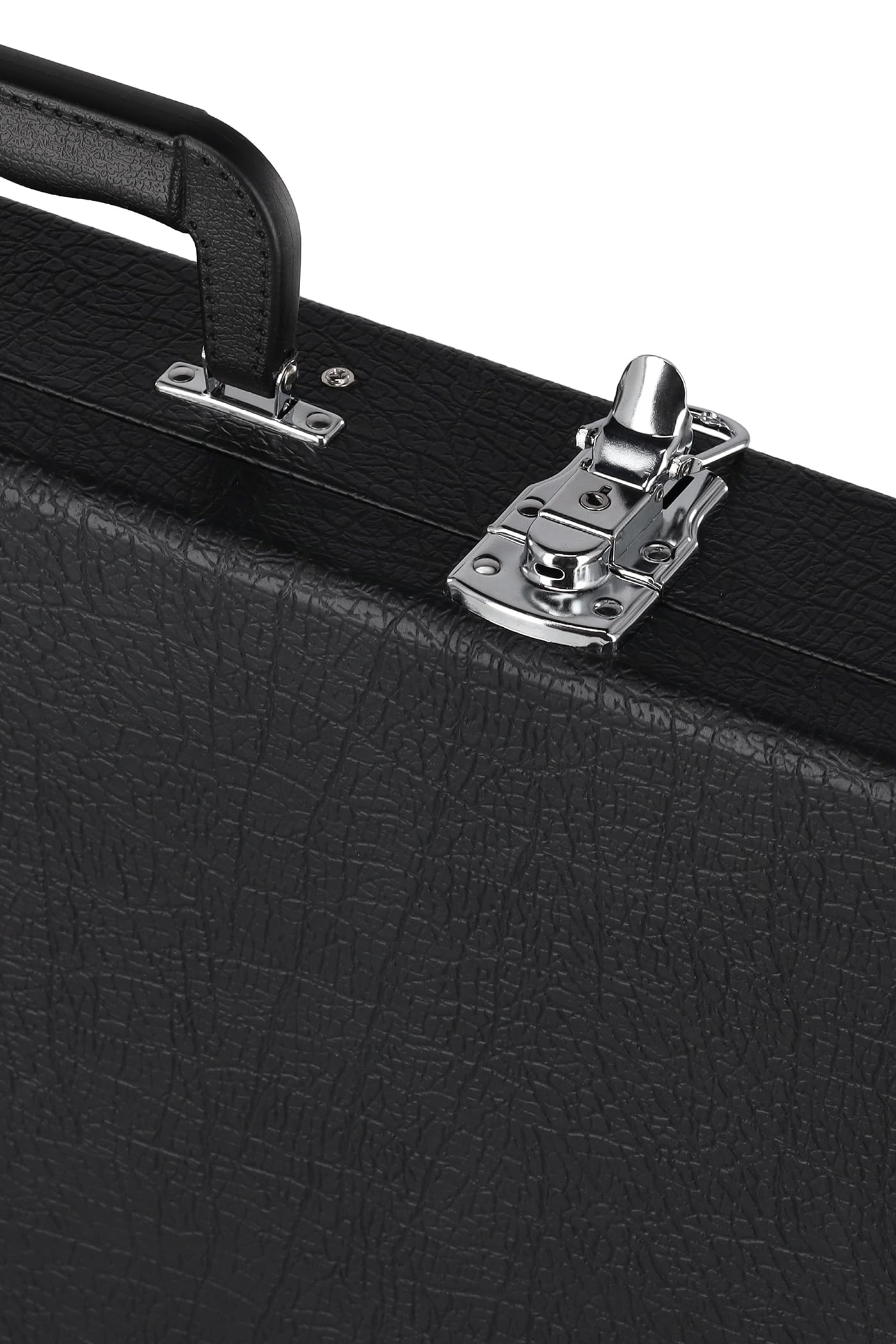 GEWA Estuche de Madera con Revestimiento de plástico Negro, Estuche para bajo eléctrico Universal