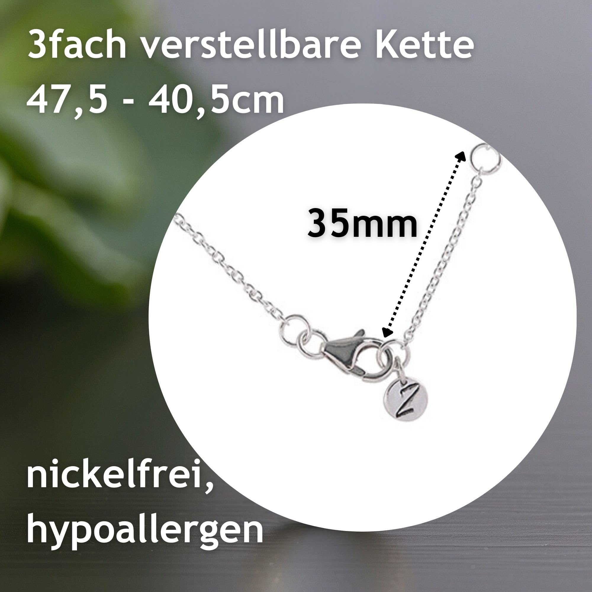 Rosenquarz Halskette Damen aus reinem 925 Sterling Silber - Echter Rosenquarz Edelstein Schmuck - Frauen Halskette in Tropfenform
